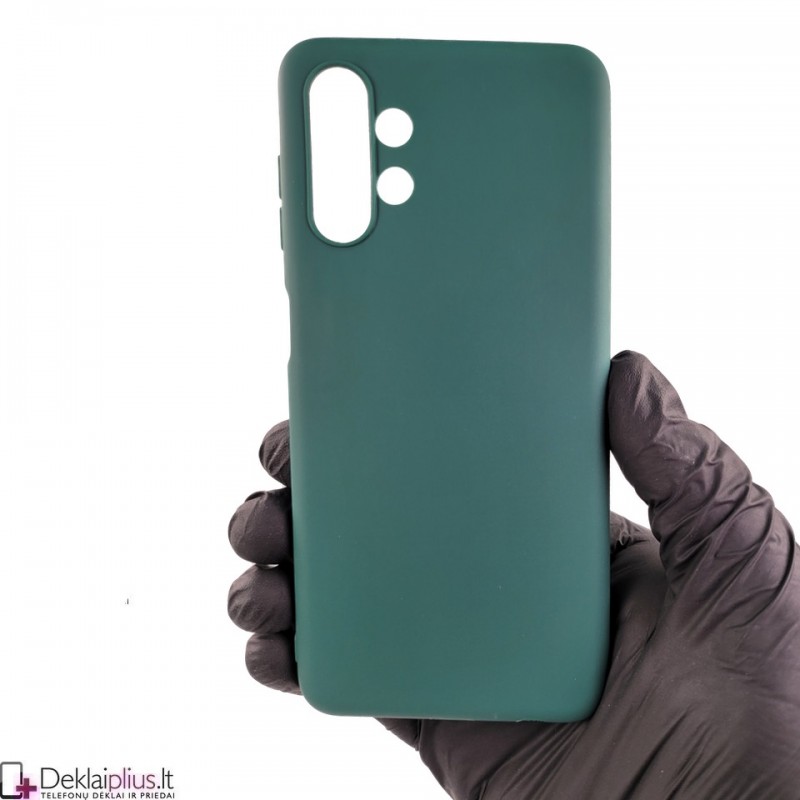 Silikoninis plonas dėklas - žalias (Samsung A13 4G) Silikoninis plonas dėklas - žalias (Samsung A13 4G)